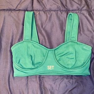Set active bra size:xs color:green